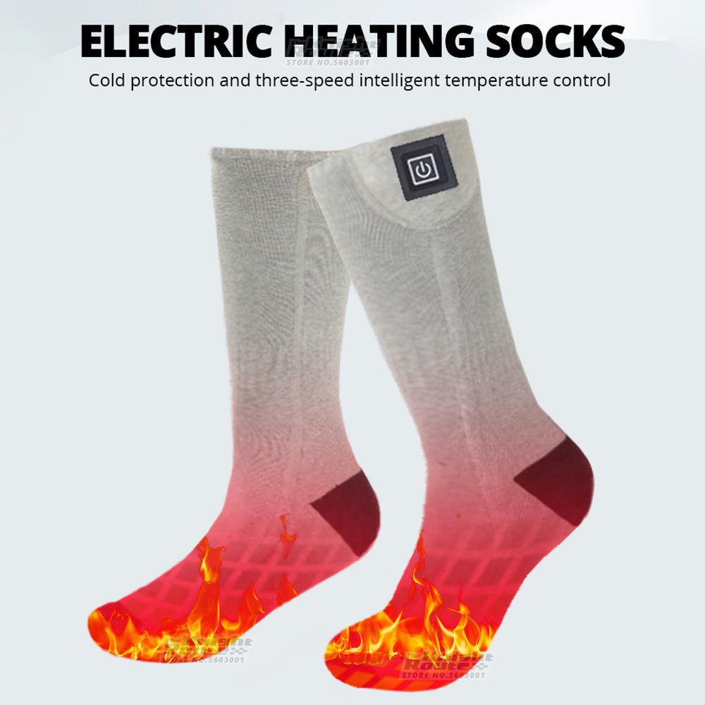 GloveX™ Heated Socks – Rechargeable Electric Foot Warmers