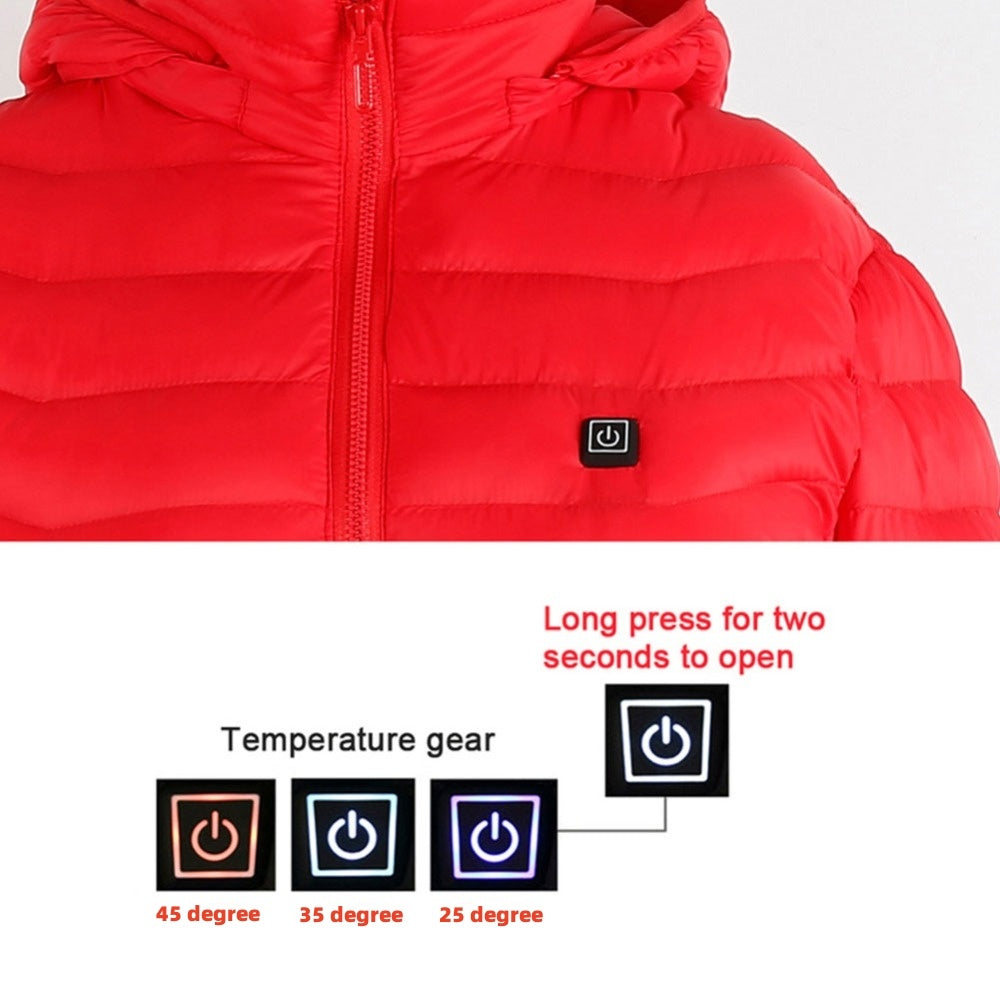 GloveX™ Heated Vest – Smart Electric Winter Jacket
