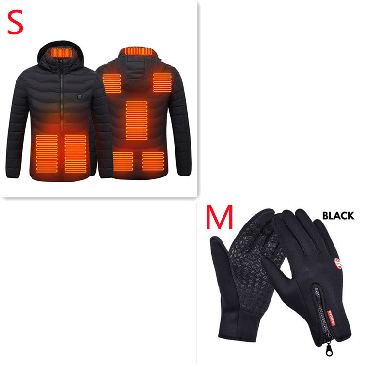 GloveX™ Heated Vest – Smart Electric Winter Jacket