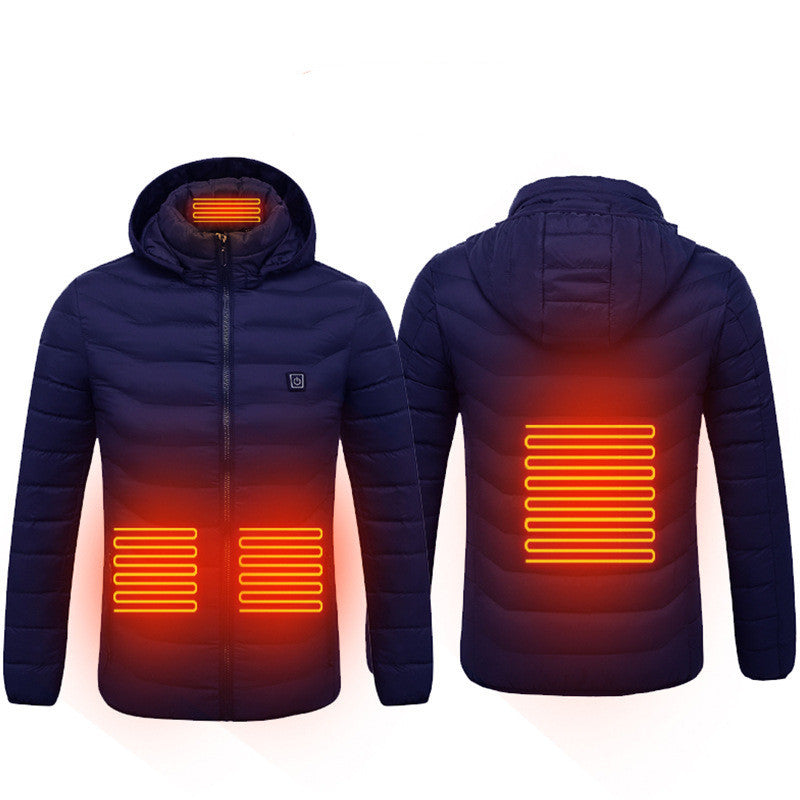 GloveX™ Heated Vest – Smart Electric Winter Jacket