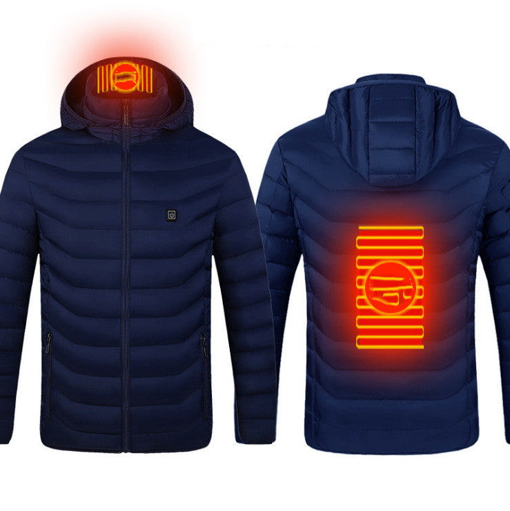 GloveX™ Heated Vest – Smart Electric Winter Jacket