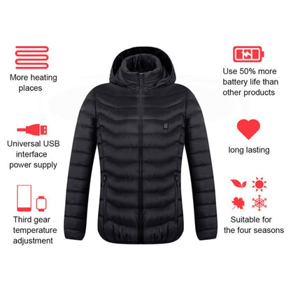 GloveX™ Heated Vest – Smart Electric Winter Jacket