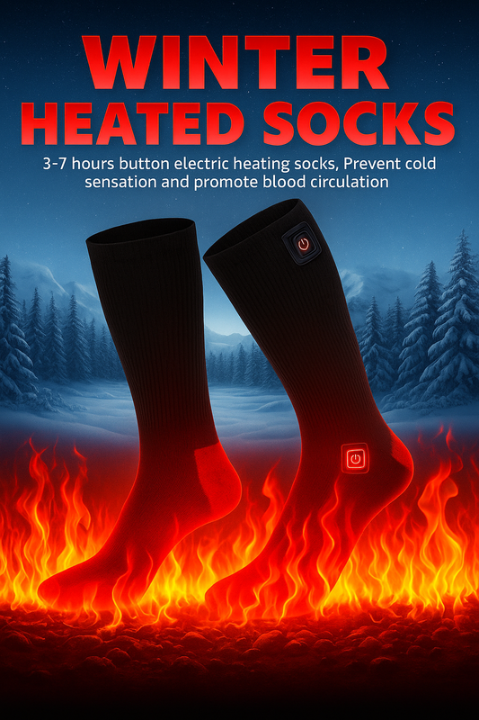 GloveX™ Heated Socks – Rechargeable Electric Foot Warmers