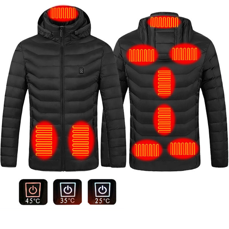 GloveX™ Heated Vest – Smart Electric Winter Jacket
